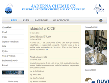 Tablet Screenshot of jaderna-chemie.cz